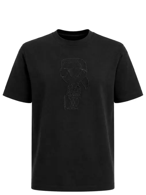 Футболка хлопковая KARL LAGERFELD
