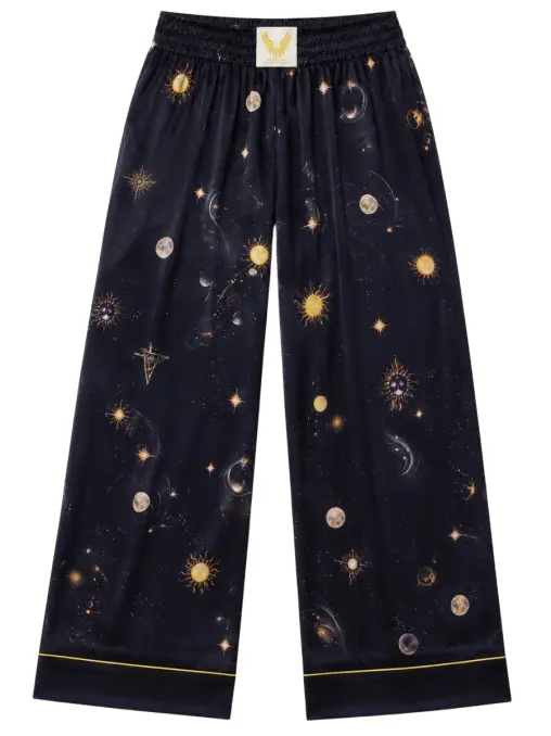 Брюки шелковые AURORA.LUXE