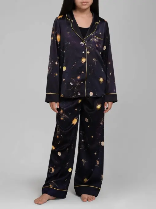 Брюки шелковые AURORA.LUXE