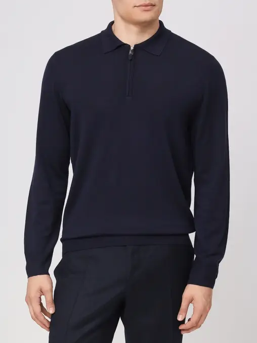 Поло шерстяное CANALI