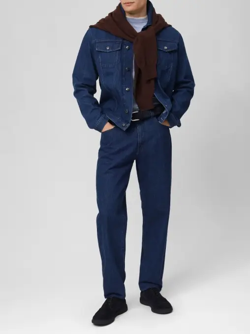Джинсы Regular Fit хлопковые CANALI