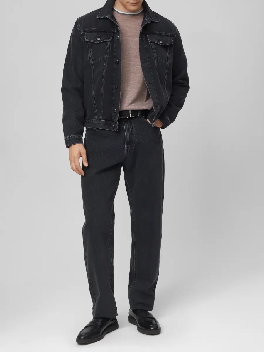 Джинсы Regular Fit хлопковые