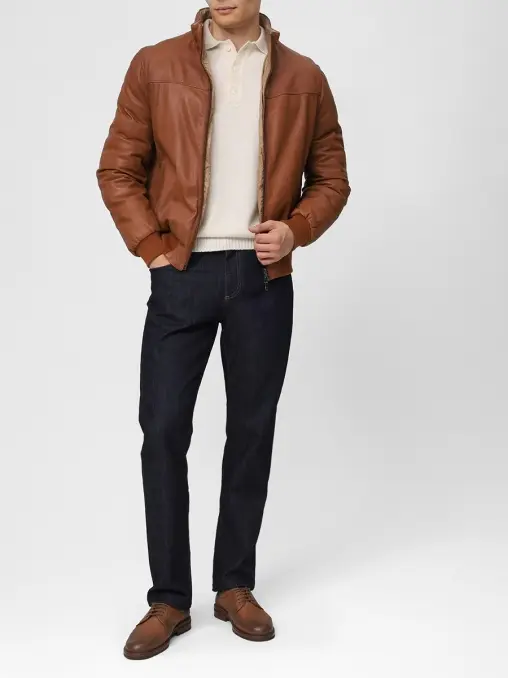 Джинсы Regular Fit хлопковые CANALI
