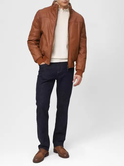 Джинсы Regular Fit хлопковые CANALI