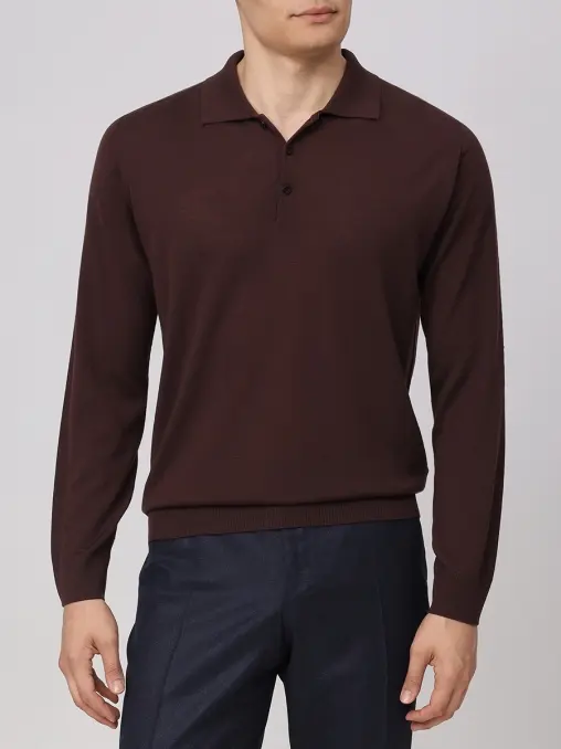Поло шерстяное CANALI