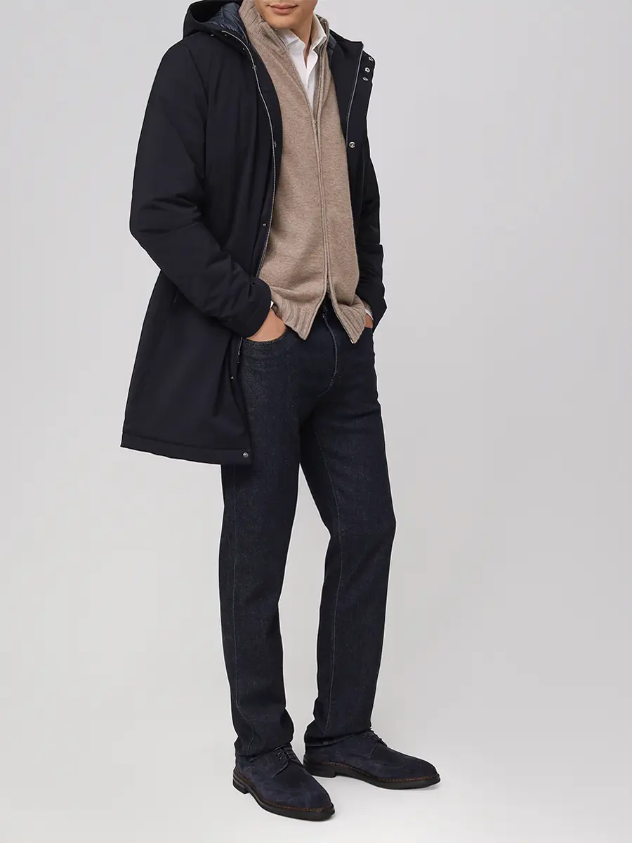 Джинсы Regular Fit хлопковые