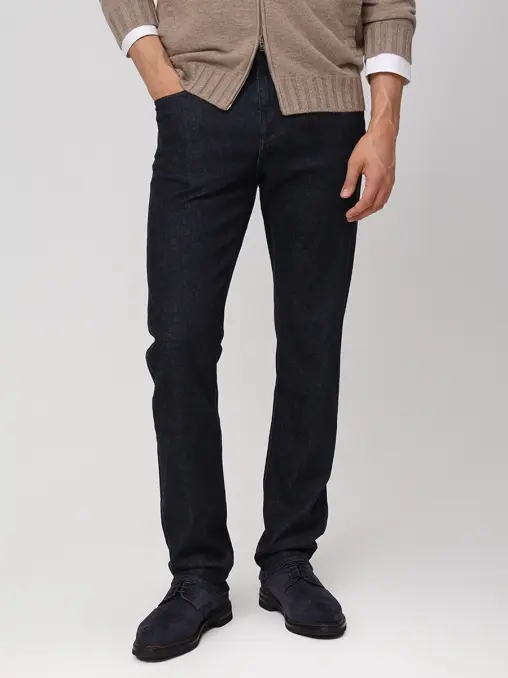 Джинсы Regular Fit хлопковые CANALI
