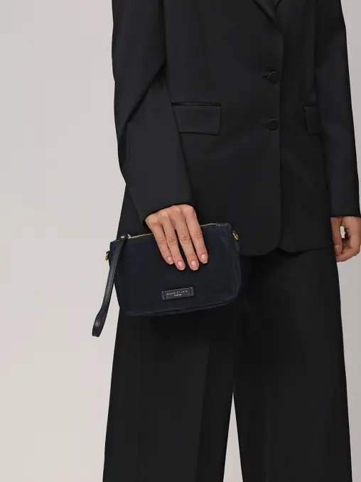Клатч замшевый Nora Pouch GIANNI CHIARINI