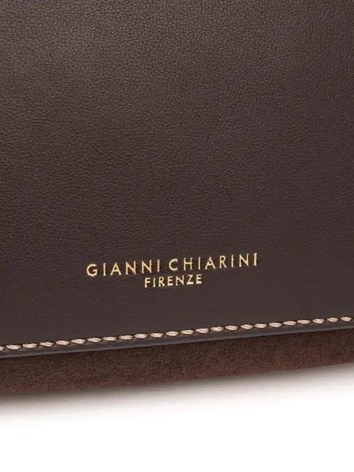 Сумка замшевая GIANNI CHIARINI