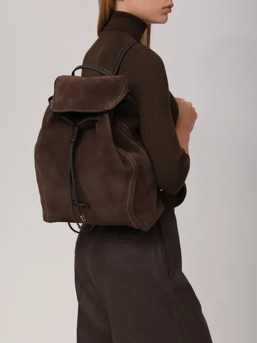 Рюкзак замшевый Violette GIANNI CHIARINI