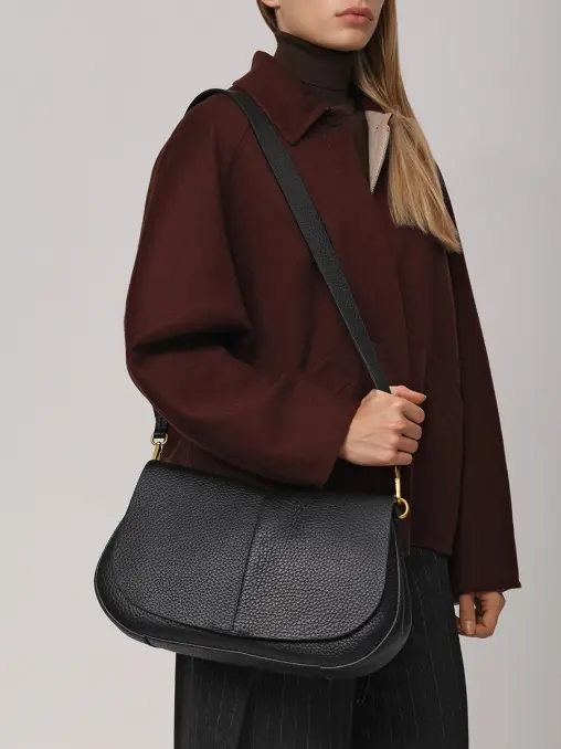 Сумка кожаная Helena Round GIANNI CHIARINI