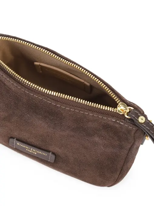 Клатч замшевый Nora Pouch GIANNI CHIARINI
