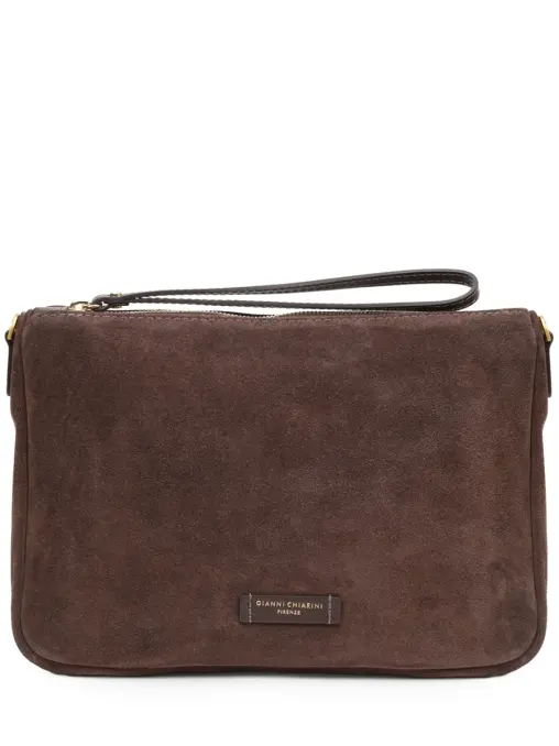 Сумка замшевая Nora Pouch GIANNI CHIARINI