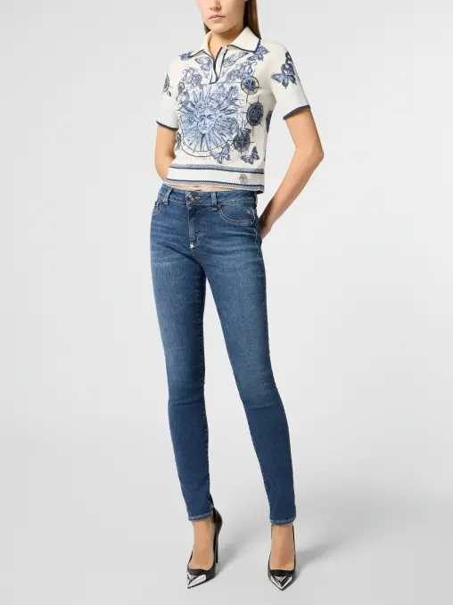 Скинни хлопковые PHILIPP PLEIN