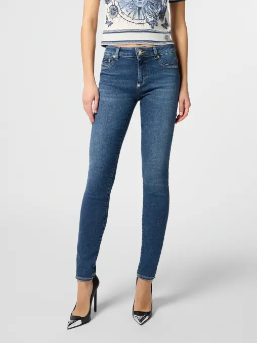 Скинни хлопковые PHILIPP PLEIN