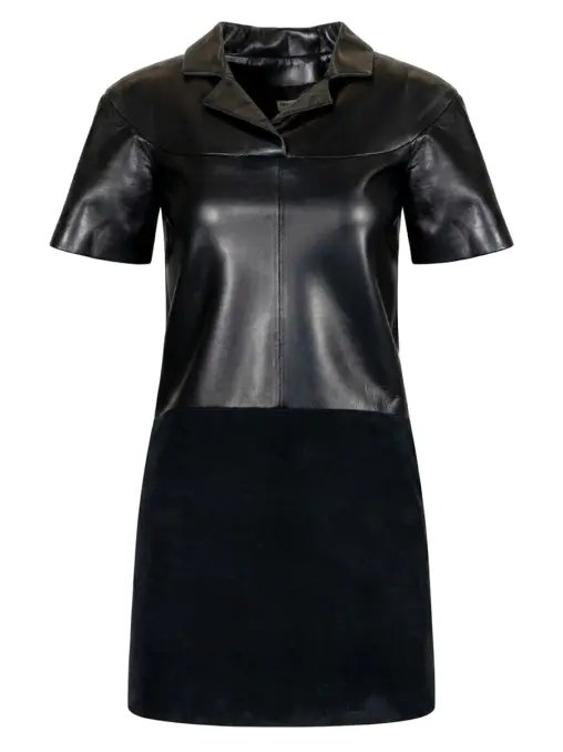 Платье комбинированное BALENCIAGA