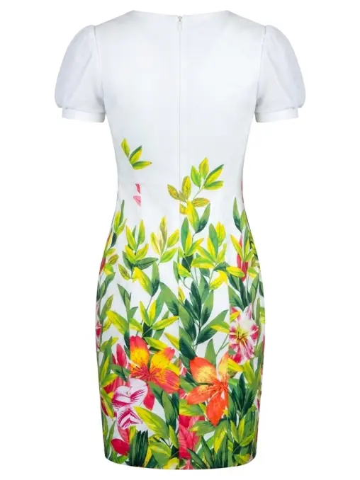 Платье с принтом BLUMARINE