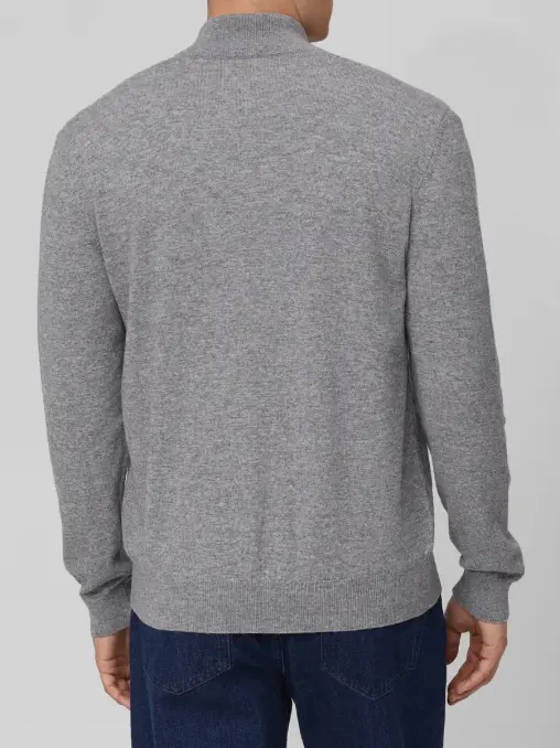 Кардиган из шерсти и кашемира BERTOLO LUXURY MENSWEAR