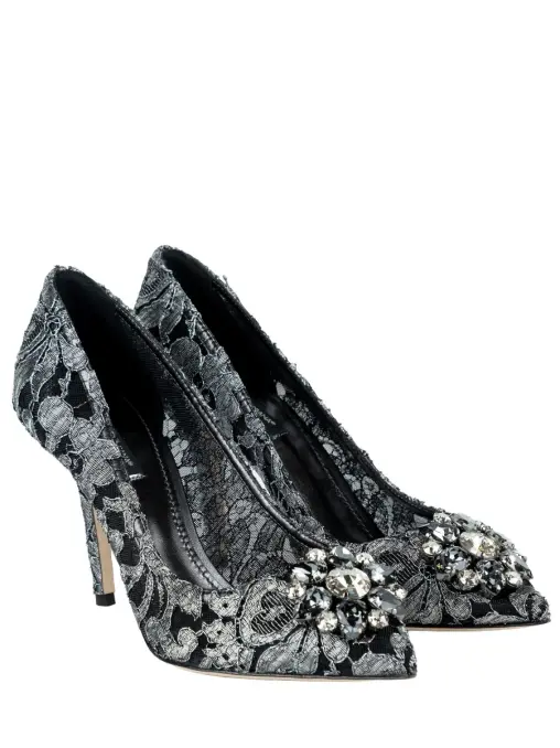 Туфли текстильные DOLCE & GABBANA