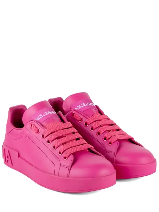 Кеды кожаные DOLCE & GABBANA