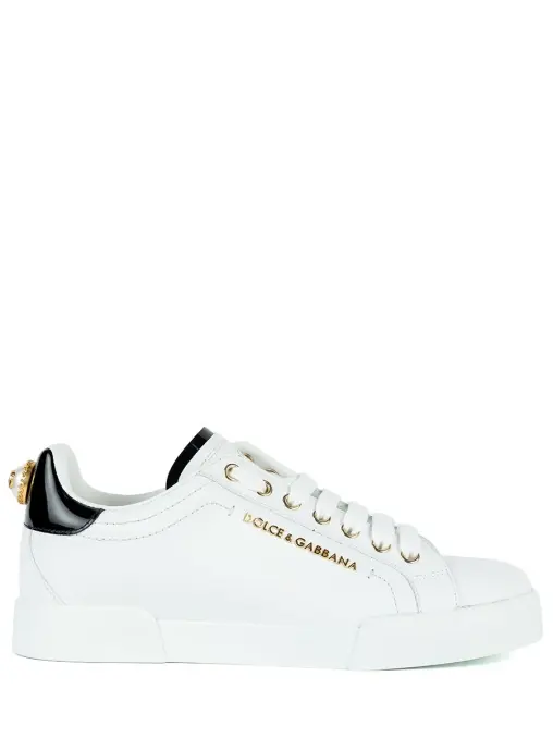 Кеды кожаные DOLCE & GABBANA