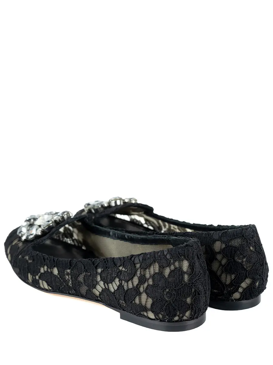 Балетки кружевные Rainbow Lace