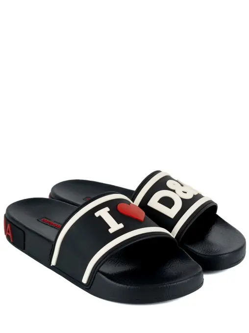Шлепанцы резиновые DOLCE & GABBANA
