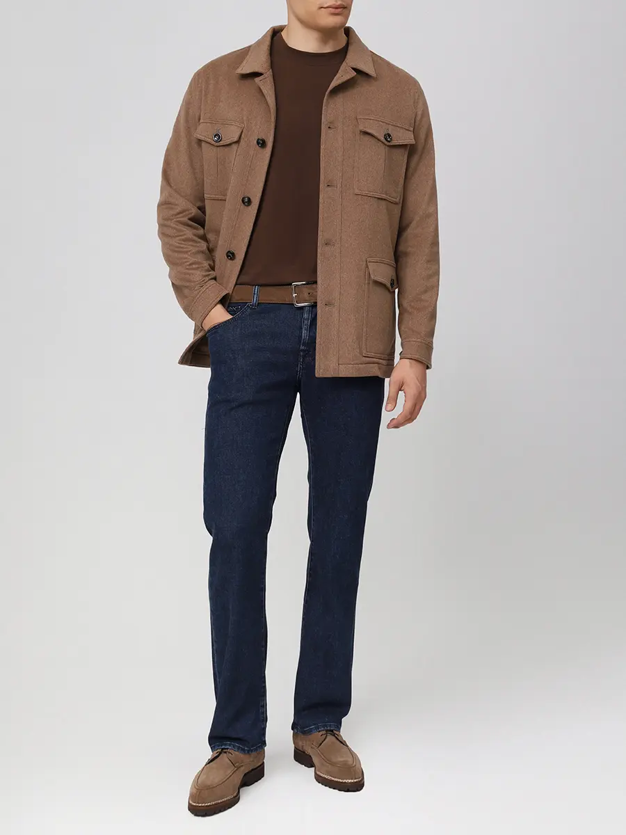 Джинсы Regular Fit хлопковые