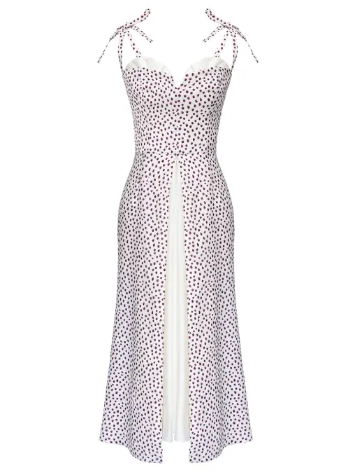 Платье с принтом POST MERIDIEM