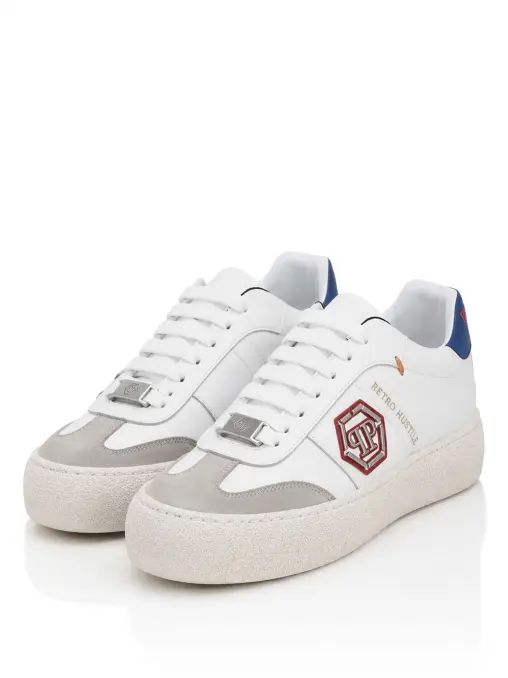 Кеды кожаные PHILIPP PLEIN