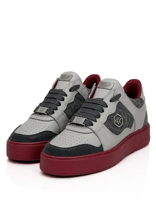 Кеды комбинированные PHILIPP PLEIN