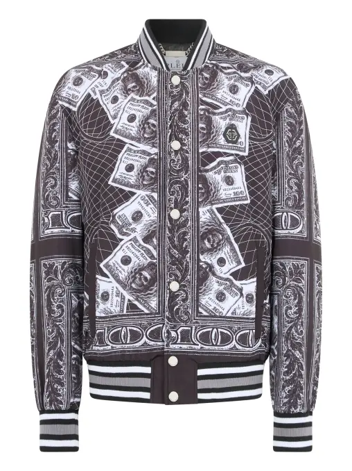 Бомбер с принтом PHILIPP PLEIN