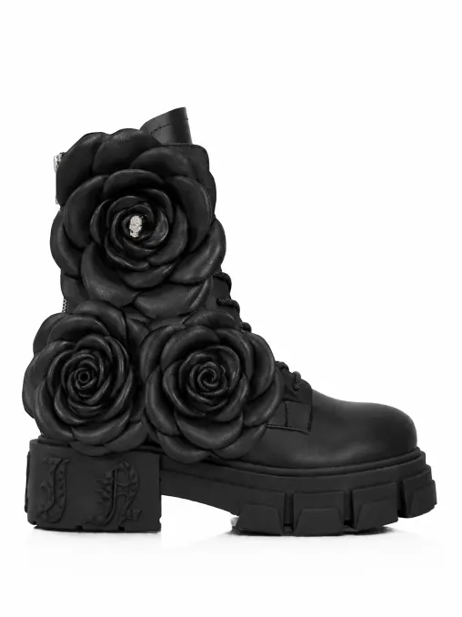 Ботинки кожаные PHILIPP PLEIN