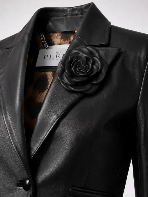 Пиджак кожаный PHILIPP PLEIN