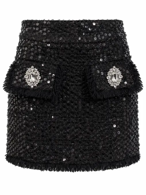 Юбка с пайетками PHILIPP PLEIN