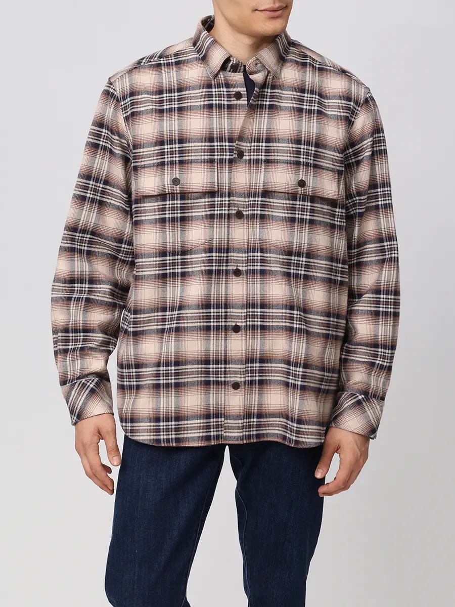 Рубашка Regular Fit хлопковая Heiko