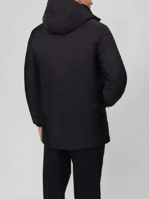 Пуховик однотонный PRADA