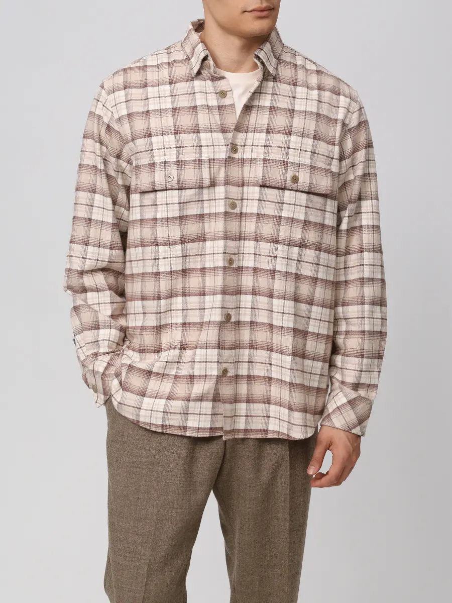 Рубашка Regular Fit хлопковая Heiko