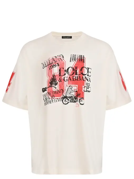 Футболка хлопковая DOLCE & GABBANA