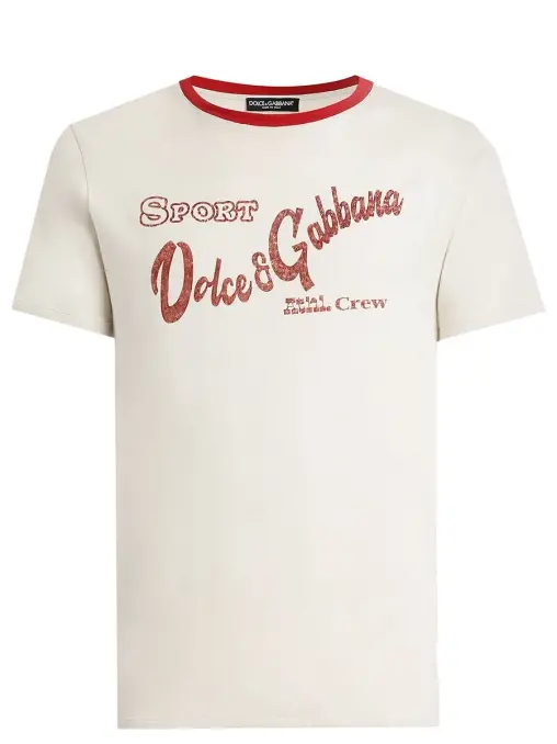 Футболка хлопковая DOLCE & GABBANA
