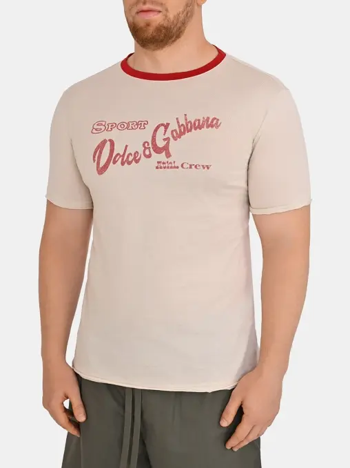 Футболка хлопковая DOLCE & GABBANA