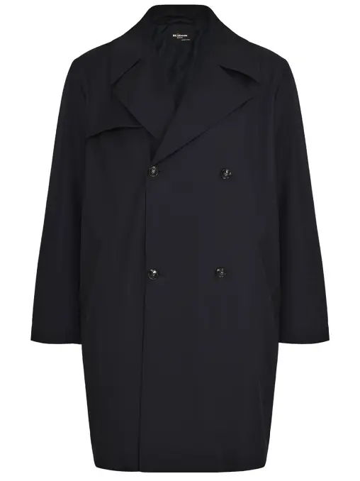 Плащ шерстяной KITON