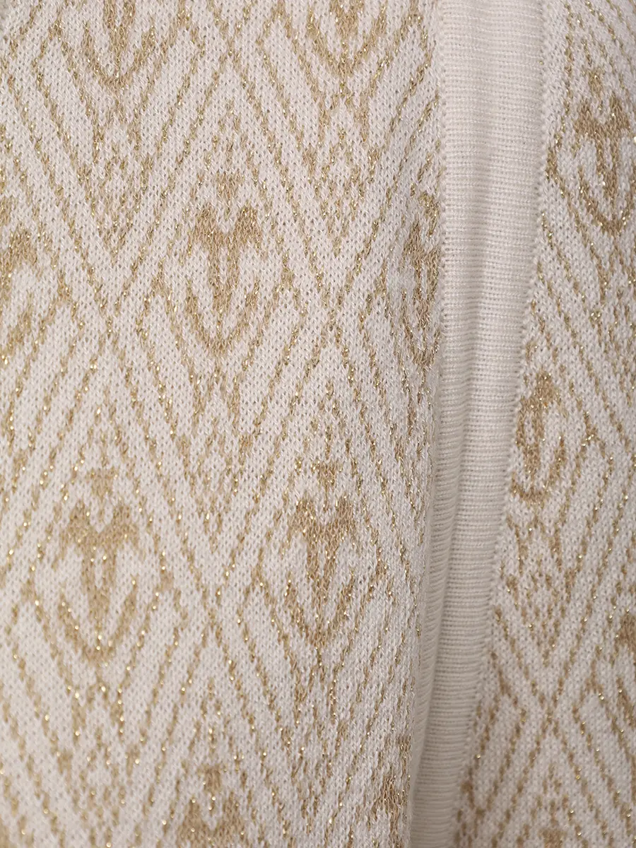 Кардиган с люрексом