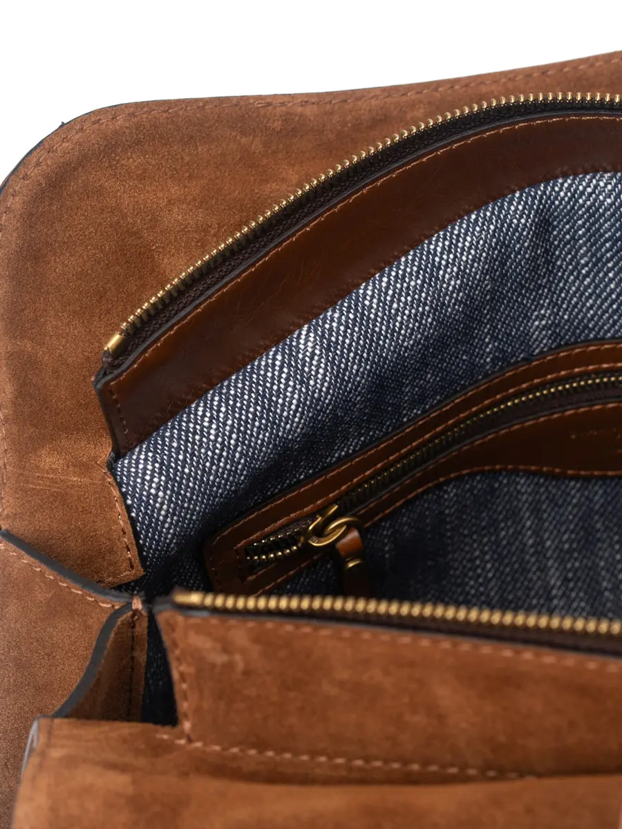 Сумка кожаная