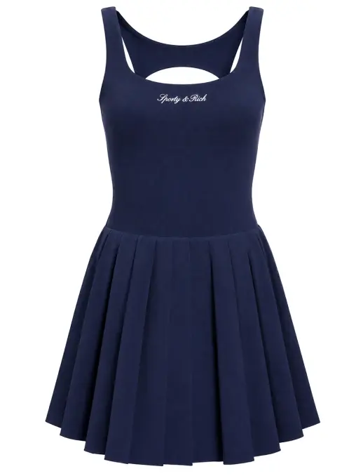Платье однотонное SPORTY & RICH
