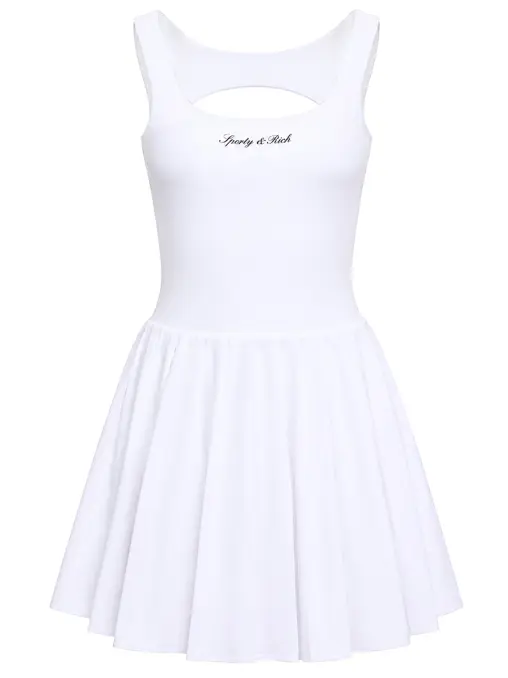 Платье однотонное SPORTY & RICH