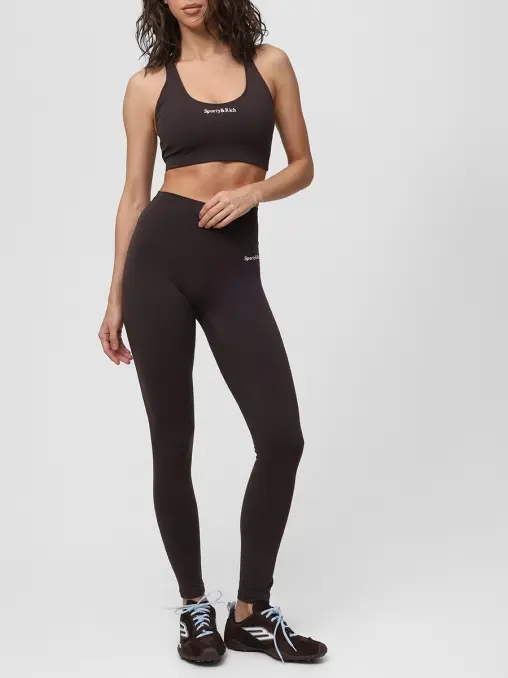 Леггинсы однотонные SPORTY & RICH