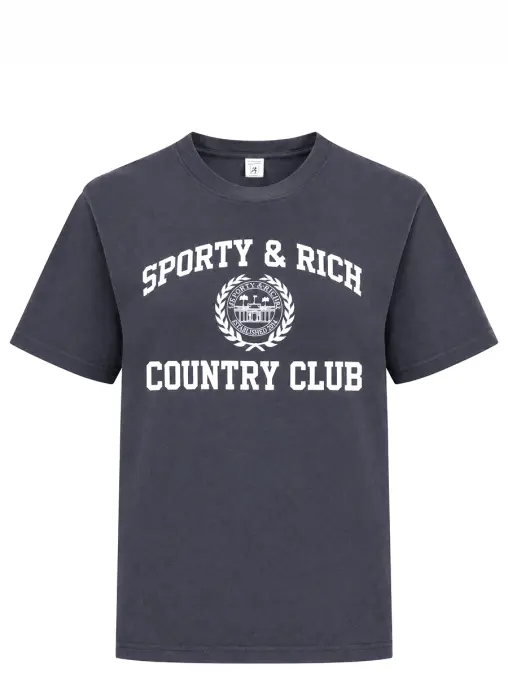 Футболка хлопковая SPORTY & RICH