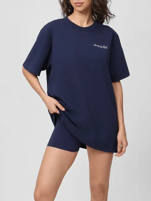 Футболка хлопковая SPORTY & RICH