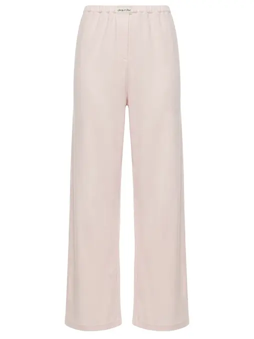Брюки хлопковые SPORTY & RICH